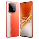 iQOO Neo 10 (12GB / 256GB) – India | Powerful Flagship Killer with Stunning Performance The iQOO Neo 10 (12GB/256GB) is a true performance powerhouse designed for users who demand speed, style, and innovation. Officially launched in India in September 2025, this smartphone redefines flagship-level performance with its advanced Snapdragon 8s Gen 3 chipset, vibrant AMOLED display, and super-fast 120W charging technology. Whether you’re a gamer, multitasker, or content creator, the Neo 10 delivers a superior experience in every aspect — from display brilliance to powerful AI-driven performance. --- 🌐Network & Connectivity The iQOO Neo 10 supports 5G / 4G / 3G / 2G connectivity, ensuring lightning-fast data speeds and seamless streaming. It features Dual SIM (Nano-SIM, Dual Stand-by) for easy management of work and personal numbers. The device is equipped with Wi-Fi 7 support for ultra-stable wireless performance, Bluetooth 5.4 for quick pairing and enhanced audio transmission, and GPS with A-GPS, GLONASS, GALILEO, and BDS for precise location tracking. Additionally, it includes NFC support (region-specific) for secure payments and USB Type-C 3.1 / OTG for faster data transfer and external connectivity. --- 📱 Body & Design The iQOO Neo 10 stands out with its sleek and bold design, combining a glass front and aluminum frame with a matte-finish back panel that offers a comfortable grip. Measuring approximately 164.1 × 75.9 × 8.2 mm and weighing around 195 grams, the phone maintains an elegant profile without compromising on durability. It also features IP68 water and dust resistance, ensuring reliability even in tough conditions. Available in Inferno Red and Titanium Chrome, the device exudes a modern, premium appeal that reflects both power and sophistication. --- 💎 Display Experience cinematic brilliance with the 6.78-inch AMOLED Full HD+ display. With a resolution of 2400 × 1080 pixels (~394 ppi density) and an adaptive 144Hz refresh rate, the Neo 10 offers ultra-smooth scrolling and an immersive viewing experience. The panel supports HDR10+, 1.07 billion colors, and a peak brightness of 5,000 nits, making it perfect for outdoor usage and vibrant visual clarity. The Corning Gorilla Glass Victus protection keeps the display safe from scratches and accidental drops, while its slim bezels and punch-hole design add a truly premium edge. --- ⚙️ Performance & Software At the heart of the iQOO Neo 10 lies the Qualcomm Snapdragon 8s Gen 3 (4nm) processor — a flagship-grade chipset that delivers unmatched performance for gaming, AI tasks, and high-end productivity. The Octa-core CPU (1×3.0 GHz Cortex-X4, 4×2.8 GHz Cortex-A720, 3×2.0 GHz Cortex-A520) ensures blazing-fast speed and efficiency, while the Adreno 735 GPU enhances graphics for console-level gameplay. Running on Funtouch OS 15 (based on Android 15), the Neo 10 offers a fluid, customizable, and feature-packed software experience. From intelligent battery management to AI photo enhancements, everything is designed to deliver performance and convenience hand in hand. --- 💾 Memory & Storage The Neo 10 comes equipped with 12 GB LPDDR5 RAM, expandable virtually up to 24 GB, ensuring lag-free multitasking and seamless gaming. With 256 GB UFS 4.0 internal storage, users get ultra-fast data read/write speeds for apps, photos, and 4K videos. Although there’s no microSD expansion, the onboard storage is ample for even the most demanding users. --- 📸 Camera Performance The iQOO Neo 10 features a dual rear camera system designed for professional-grade photography. Primary Camera: 50 MP Sony IMX920 sensor (f/1.8, OIS) for detailed, crisp shots even in low light. Ultra-Wide Lens: 13 MP (f/2.2, 120° field of view) for landscapes and group photos. It supports HDR, AI scene detection, Super Night Mode, Portrait Mode, and Pro Mode, making photography effortless yet powerful. The device records videos in 4K @ 60fps and 1080p @ 120fps, delivering cinematic quality for vloggers and content creators. On the front, the 32 MP AI selfie camera (f/2.0) captures stunning portraits with accurate skin tones and natural depth effects. Features like AI Beauty, HDR, and EIS stabilization ensure that your selfies always stand out. --- 🔊 Audio & Multimedia Audio performance on the Neo 10 is exceptional, thanks to dual stereo speakers with Hi-Res Audio certification. The immersive soundstage makes movies and games more engaging. Although it lacks a 3.5mm headphone jack, it compensates with Bluetooth Lossless Audio support and dual-mic noise cancellation for crystal-clear voice calls and recordings. --- 🔋 Battery & Charging Powering the iQOO Neo 10 is a massive 7,000 mAh battery, designed for two full days of moderate use. With 120W FlashCharge technology, it can charge from 0% to 100% in just about 30 minutes, giving you hours of power in mere minutes. The intelligent charging system prevents overheating and extends battery lifespan — ideal for gamers and heavy users. --- 🧭 Sensors & Security The Neo 10 comes with a fast in-display fingerprint sensor and AI face unlock for added security. Other onboard sensors include: Accelerometer Gyroscope Proximity Sensor Electronic Compass Ambient Light Sensor --- 🌟 Key Highlights Flagship Snapdragon 8s Gen 3 processor with powerful GPU 144Hz AMOLED display with 5,000 nits peak brightness 50MP OIS main camera and 32MP AI selfie camera 120W ultra-fast charging with 7,000mAh battery Premium glass-aluminum design with IP68 protection Dual stereo speakers with Hi-Res Audio Funtouch OS 15 (Android 15) optimized for performance --- 🏁 Final Verdict The iQOO Neo 10 (12GB/256GB) is the perfect choice for users seeking an ultimate flagship killer that blends power, design, and value. From its blazing-fast chipset to its immersive display and long-lasting battery, every feature is tuned for excellence. Whether you’re gaming, streaming, or creating content, the Neo 10 ensures a brilliant, powerful, and ultimate smartphone experience — all at a competitive price in India. --- Would you like me to include color HEX codes for Inferno Red and Titanium Chrome at the end (for WordPress color preview section)?