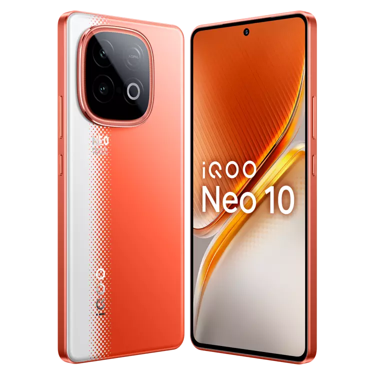 iQOO Neo 10 (12GB / 256GB) – India | Powerful Flagship Killer with Stunning Performance The iQOO Neo 10 (12GB/256GB) is a true performance powerhouse designed for users who demand speed, style, and innovation. Officially launched in India in September 2025, this smartphone redefines flagship-level performance with its advanced Snapdragon 8s Gen 3 chipset, vibrant AMOLED display, and super-fast 120W charging technology. Whether you’re a gamer, multitasker, or content creator, the Neo 10 delivers a superior experience in every aspect — from display brilliance to powerful AI-driven performance. --- 🌐Network & Connectivity The iQOO Neo 10 supports 5G / 4G / 3G / 2G connectivity, ensuring lightning-fast data speeds and seamless streaming. It features Dual SIM (Nano-SIM, Dual Stand-by) for easy management of work and personal numbers. The device is equipped with Wi-Fi 7 support for ultra-stable wireless performance, Bluetooth 5.4 for quick pairing and enhanced audio transmission, and GPS with A-GPS, GLONASS, GALILEO, and BDS for precise location tracking. Additionally, it includes NFC support (region-specific) for secure payments and USB Type-C 3.1 / OTG for faster data transfer and external connectivity. --- 📱 Body & Design The iQOO Neo 10 stands out with its sleek and bold design, combining a glass front and aluminum frame with a matte-finish back panel that offers a comfortable grip. Measuring approximately 164.1 × 75.9 × 8.2 mm and weighing around 195 grams, the phone maintains an elegant profile without compromising on durability. It also features IP68 water and dust resistance, ensuring reliability even in tough conditions. Available in Inferno Red and Titanium Chrome, the device exudes a modern, premium appeal that reflects both power and sophistication. --- 💎 Display Experience cinematic brilliance with the 6.78-inch AMOLED Full HD+ display. With a resolution of 2400 × 1080 pixels (~394 ppi density) and an adaptive 144Hz refresh rate, the Neo 10 offers ultra-smooth scrolling and an immersive viewing experience. The panel supports HDR10+, 1.07 billion colors, and a peak brightness of 5,000 nits, making it perfect for outdoor usage and vibrant visual clarity. The Corning Gorilla Glass Victus protection keeps the display safe from scratches and accidental drops, while its slim bezels and punch-hole design add a truly premium edge. --- ⚙️ Performance & Software At the heart of the iQOO Neo 10 lies the Qualcomm Snapdragon 8s Gen 3 (4nm) processor — a flagship-grade chipset that delivers unmatched performance for gaming, AI tasks, and high-end productivity. The Octa-core CPU (1×3.0 GHz Cortex-X4, 4×2.8 GHz Cortex-A720, 3×2.0 GHz Cortex-A520) ensures blazing-fast speed and efficiency, while the Adreno 735 GPU enhances graphics for console-level gameplay. Running on Funtouch OS 15 (based on Android 15), the Neo 10 offers a fluid, customizable, and feature-packed software experience. From intelligent battery management to AI photo enhancements, everything is designed to deliver performance and convenience hand in hand. --- 💾 Memory & Storage The Neo 10 comes equipped with 12 GB LPDDR5 RAM, expandable virtually up to 24 GB, ensuring lag-free multitasking and seamless gaming. With 256 GB UFS 4.0 internal storage, users get ultra-fast data read/write speeds for apps, photos, and 4K videos. Although there’s no microSD expansion, the onboard storage is ample for even the most demanding users. --- 📸 Camera Performance The iQOO Neo 10 features a dual rear camera system designed for professional-grade photography. Primary Camera: 50 MP Sony IMX920 sensor (f/1.8, OIS) for detailed, crisp shots even in low light. Ultra-Wide Lens: 13 MP (f/2.2, 120° field of view) for landscapes and group photos. It supports HDR, AI scene detection, Super Night Mode, Portrait Mode, and Pro Mode, making photography effortless yet powerful. The device records videos in 4K @ 60fps and 1080p @ 120fps, delivering cinematic quality for vloggers and content creators. On the front, the 32 MP AI selfie camera (f/2.0) captures stunning portraits with accurate skin tones and natural depth effects. Features like AI Beauty, HDR, and EIS stabilization ensure that your selfies always stand out. --- 🔊 Audio & Multimedia Audio performance on the Neo 10 is exceptional, thanks to dual stereo speakers with Hi-Res Audio certification. The immersive soundstage makes movies and games more engaging. Although it lacks a 3.5mm headphone jack, it compensates with Bluetooth Lossless Audio support and dual-mic noise cancellation for crystal-clear voice calls and recordings. --- 🔋 Battery & Charging Powering the iQOO Neo 10 is a massive 7,000 mAh battery, designed for two full days of moderate use. With 120W FlashCharge technology, it can charge from 0% to 100% in just about 30 minutes, giving you hours of power in mere minutes. The intelligent charging system prevents overheating and extends battery lifespan — ideal for gamers and heavy users. --- 🧭 Sensors & Security The Neo 10 comes with a fast in-display fingerprint sensor and AI face unlock for added security. Other onboard sensors include: Accelerometer Gyroscope Proximity Sensor Electronic Compass Ambient Light Sensor --- 🌟 Key Highlights Flagship Snapdragon 8s Gen 3 processor with powerful GPU 144Hz AMOLED display with 5,000 nits peak brightness 50MP OIS main camera and 32MP AI selfie camera 120W ultra-fast charging with 7,000mAh battery Premium glass-aluminum design with IP68 protection Dual stereo speakers with Hi-Res Audio Funtouch OS 15 (Android 15) optimized for performance --- 🏁 Final Verdict The iQOO Neo 10 (12GB/256GB) is the perfect choice for users seeking an ultimate flagship killer that blends power, design, and value. From its blazing-fast chipset to its immersive display and long-lasting battery, every feature is tuned for excellence. Whether you’re gaming, streaming, or creating content, the Neo 10 ensures a brilliant, powerful, and ultimate smartphone experience — all at a competitive price in India. --- Would you like me to include color HEX codes for Inferno Red and Titanium Chrome at the end (for WordPress color preview section)?